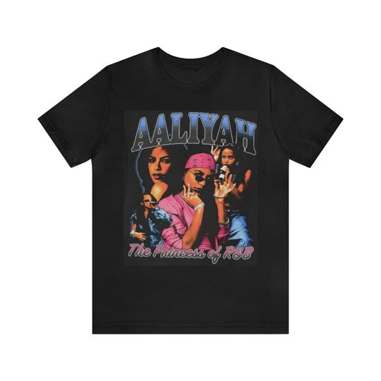 Discover Aaliyah Tribute T-Shirt