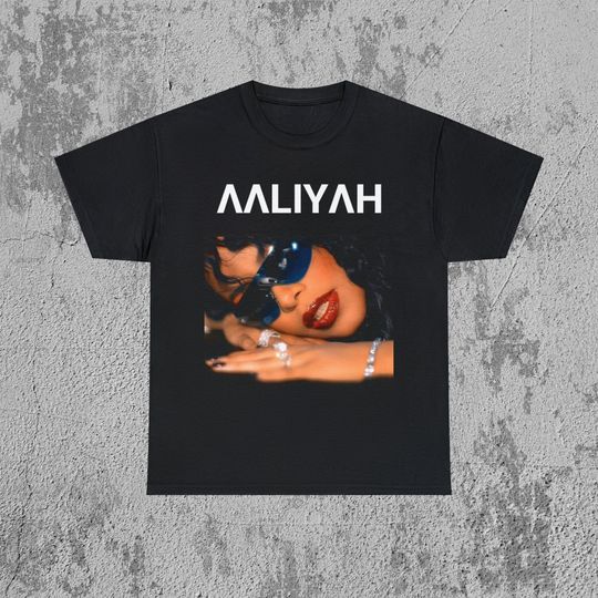 Discover Hip Hop T-shirt, Rap Music Merch, Aaliyah Rap Tee Shirt