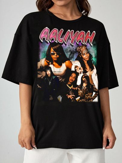 Discover Aaliyah Vintage Tee