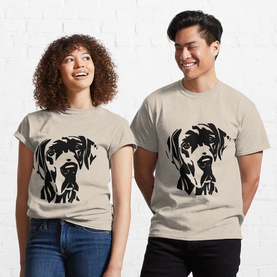 Discover Minimalist Great Dane | Perfect Gift Classic T-Shirt