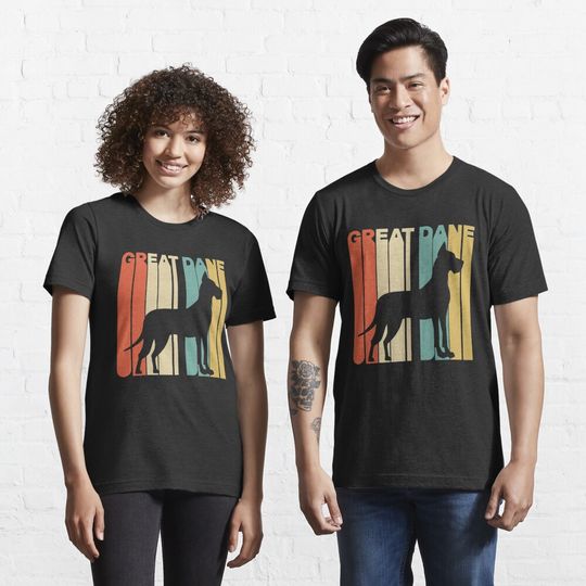 Discover Vintage Style Great Dane Silhouette Shirt Essential T-Shirt