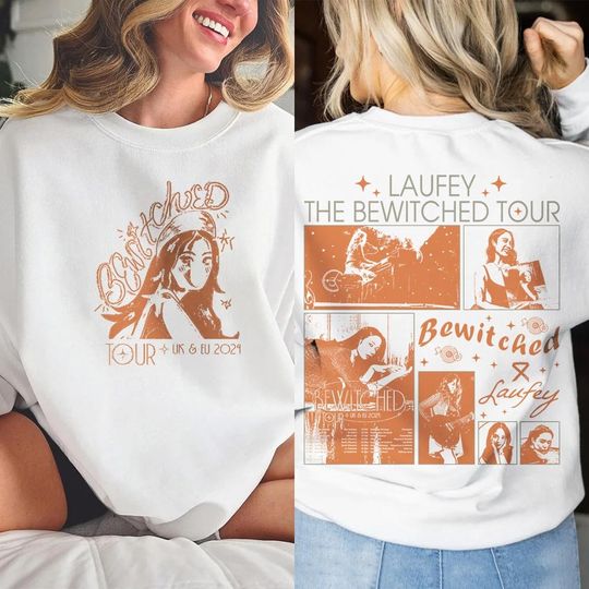 Discover Laufey The Bewitched Tour 2023 Music Shirt, Laufey Concert Shirt