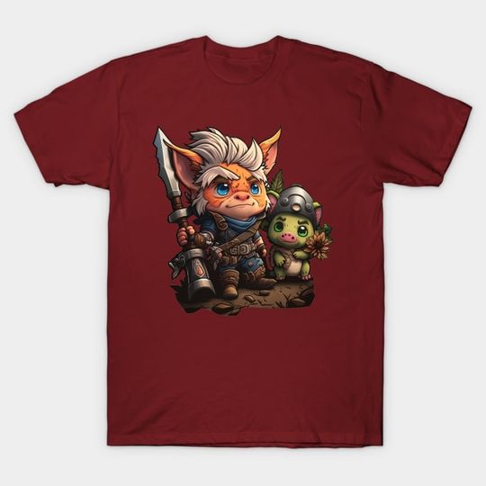 Discover Goblin  - Cartoon Warriors And Buddies - T-Shirt