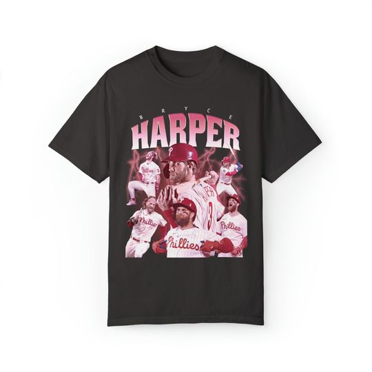 Discover Bryce Harper T-Shirt, Harper Rap T-Shirt, Phillies Red October Shirt