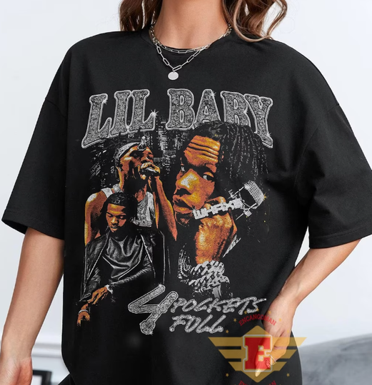 Discover Vintage Lil Baby T Shirt, Lil Baby Rap Tees, Hip Hop