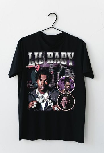Discover Lil Baby 4pf Rapper Unisex Tee Gift For Men Women T Shirt