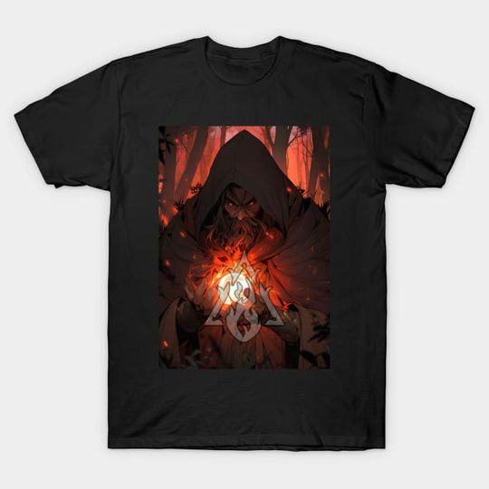 Discover Diablo 4 Sorcerer Anime Style - Diablo 4 - T-Shirt