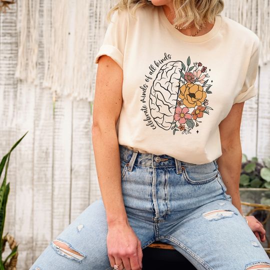 Discover Celebrate minds of all kinds, bcba shirt, aba shirts, sped shirt