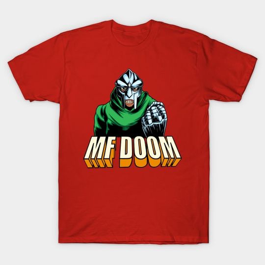 Discover MF Dooom Green Costume - Mf Dooom - T-Shirt