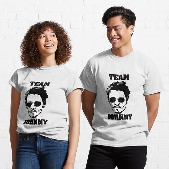 Discover Team Johnny Classic T-Shirt Johnny Depp