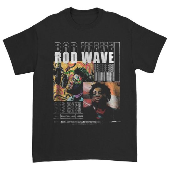 Discover Vintage Bootleg Inspired Tee, Graphic Unisex Tee, Rod Wave Vintage T-Shirt