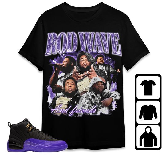 Discover Rod Wave Shirt Field Purple Unisex Shirt, Kid, Toddles Rd Wave, Shirt To Match Sneaker