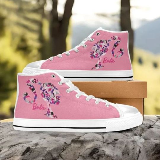Discover I Am Kenough Barbie High Top Sneakers