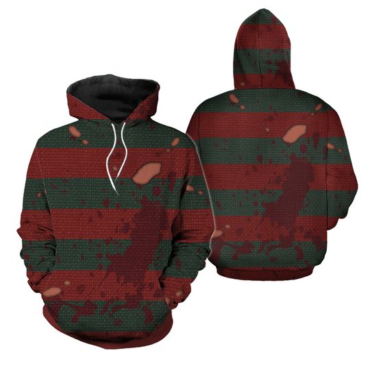 Discover Freddy Krueger Halloween Costumes Hoodie