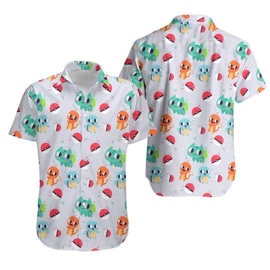 Discover Starter PKM Hawaiian Shirt