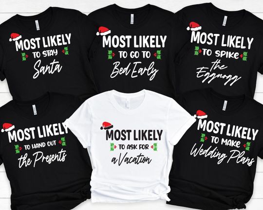 Discover Family Matching Christmas Shirts, Funny Christmas T-Shirts