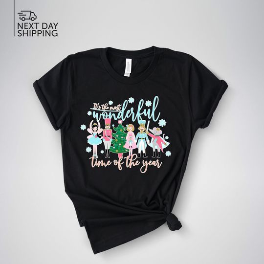 Discover Its The Most Wonderful Time Of The Year Christmas Longsleeve tee Nutcracker Ballet Fan Matching Shirt