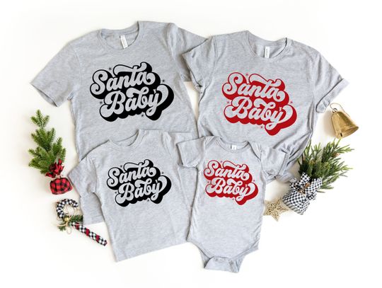 Discover Santa Baby Christmas Family Shirt