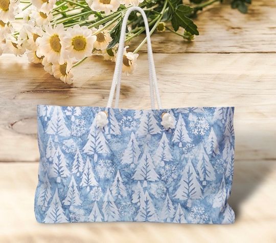 Discover Winter Forest Weekender Bag