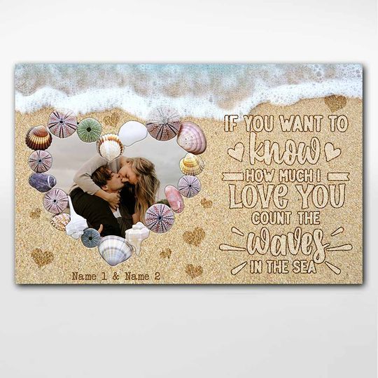 Discover If You Want To Know - Personalized Couple Poster