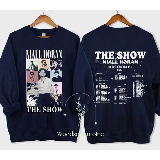 Discover Niall Horan The Show Tour 2024 Shirt, The show Live On Tour 2024 Sweatshirt