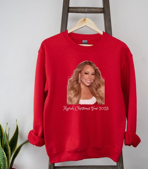 Discover Mariah Christmas 2023 Tour Sweatshirt