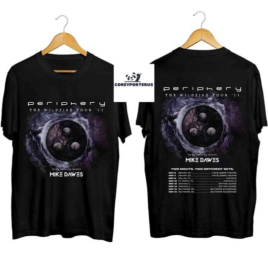Discover Periphery Wildfire Tour 2023 Shirt