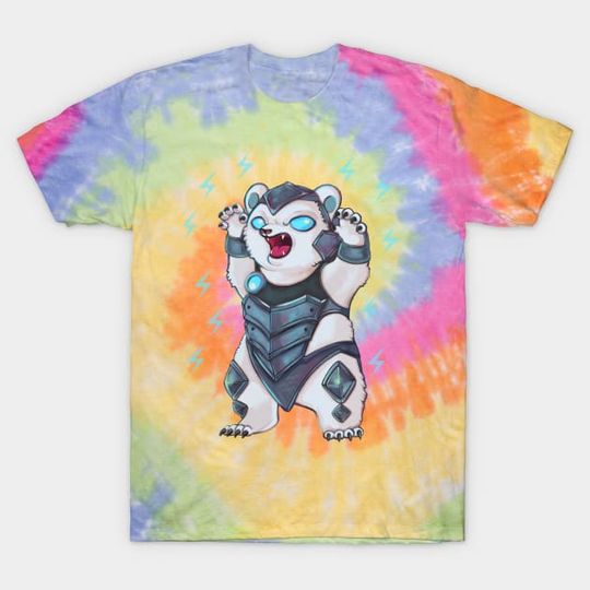 Discover Voli Thunder Volibear League Of Legends Tie Dye T-Shirt