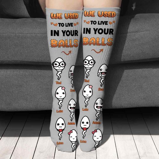Discover Seems Like Just Yesterday - Personalized Father Socks