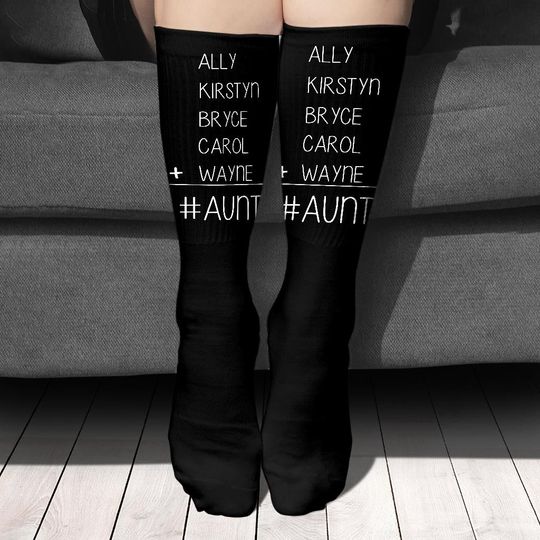 Discover #1 Dad - Gift for dad, grandma, grandpa, mom, uncle, aunt - Personalized Socks