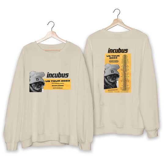 Discover Incubus 2023 Summer Concert Tour Shirt