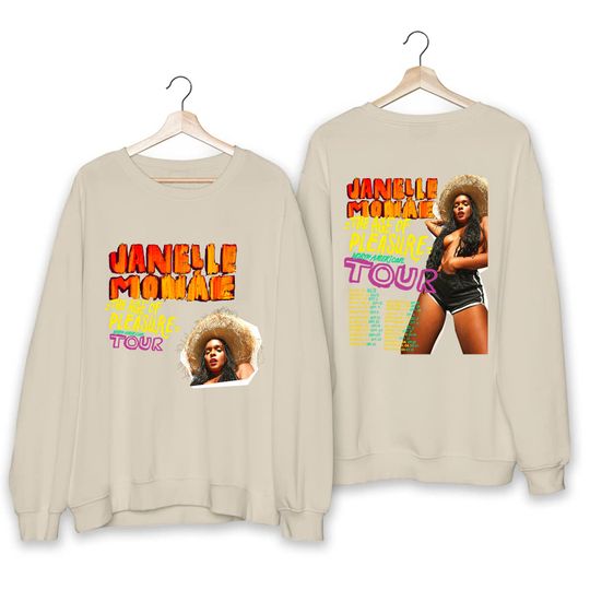 Discover Janelle Mone The Age of Pleasure Tour 2023 Shirt, Janelle Mone 2023 Concert