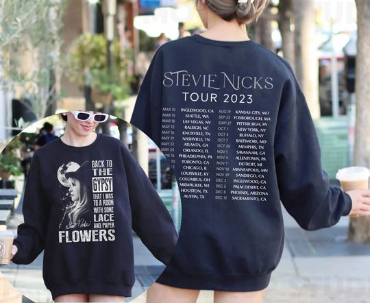 Discover Stevie Nicks 2023 Live Concert Tour Shirt