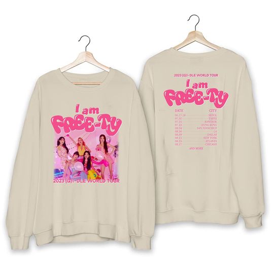 Discover GI-DLE 2023 World Tour Shirt, (G)I-dle 2023 Tour Shirt