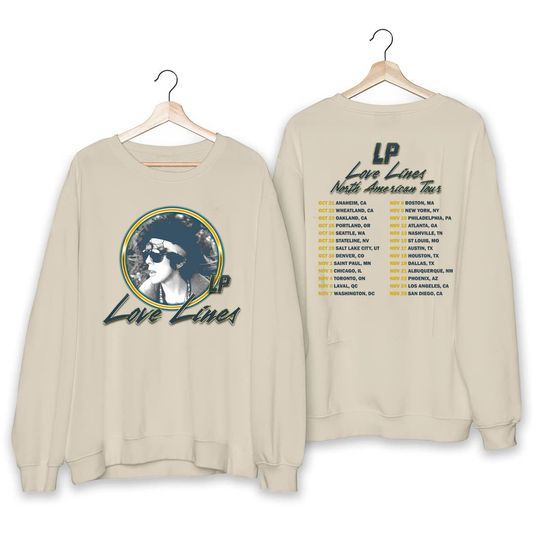 Discover LP Love Lines North American Tour 2023 Shirt, LP 2023 Tour Shirt