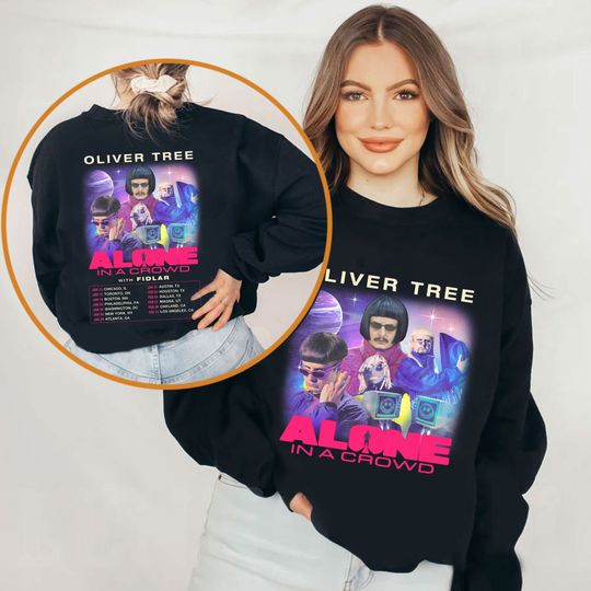 Discover Oliver Tree Alone In a Crowd 2024 Tour Shirt, Oliver Tree 2024 Tour Shirt