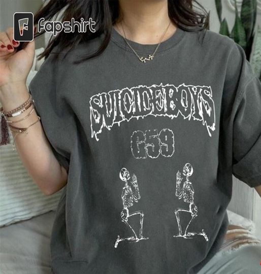 Discover Suicideboys Vintage Shirt G59 Merch Skeleton Shirt