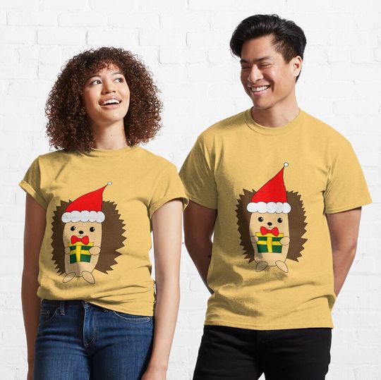 Discover Hedgehog Christmas Classic T-Shirt