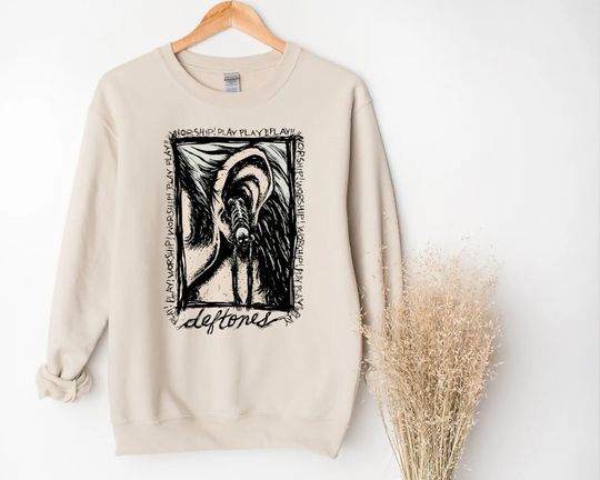 Discover Classic Deftone Sweatshirt, Heavy Metal Rock Band Sweatshirt
