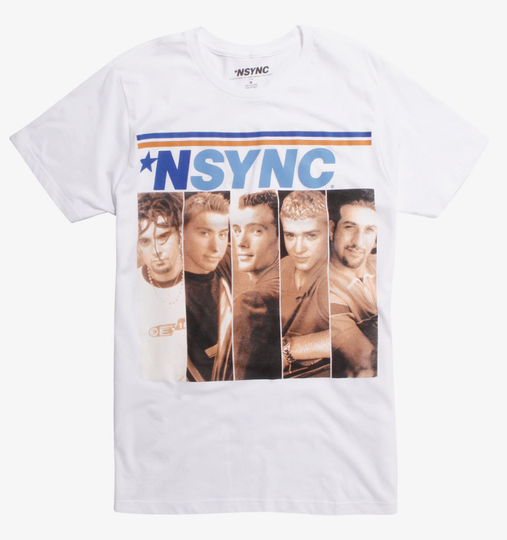Discover NSYNC ALBUM COVER Justin Timberlake Pop Music T-Shirt