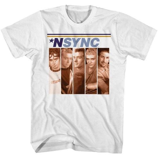 Discover Vintage NSYNC Boxes White T-Shirt Gift For Men Women S-3XL
