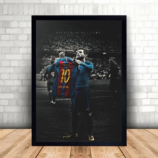 Discover Lionel Messi Football Player Poster