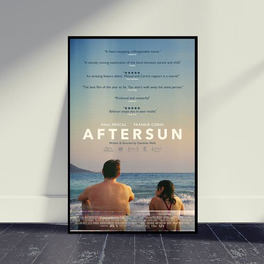 Discover Aftersun Movie Poster, Vintage Movie Poster