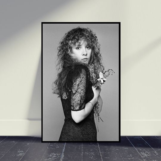 Discover Stevie Nicks Young Art Music Poster