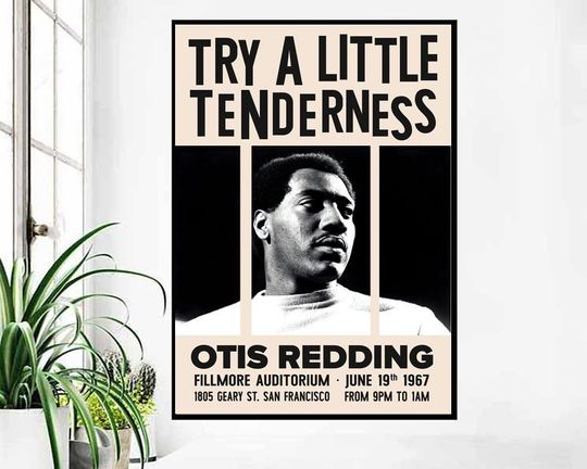 Discover Otis Redding Wall Art Poster