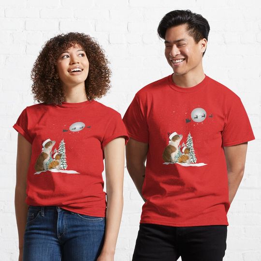Discover Bulldog Christmas  Classic T-Shirt