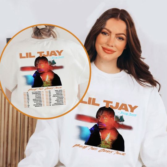 Discover Lil Tjay Beat The Odds Tour 2023 PNG
