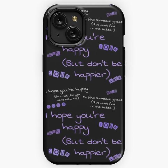 Discover don't be happier iPhone Case