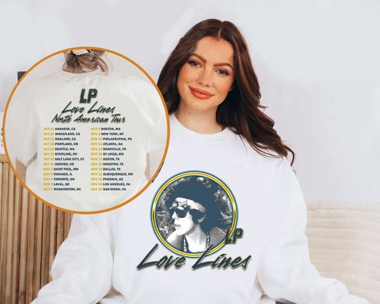 Discover Love Lines North American Tour 2023 Png, LP Love Lines North American