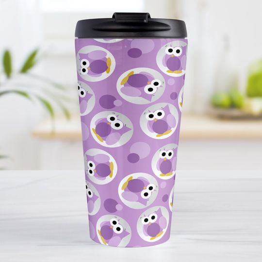 Discover Cute Owl Travel Coffee Mug